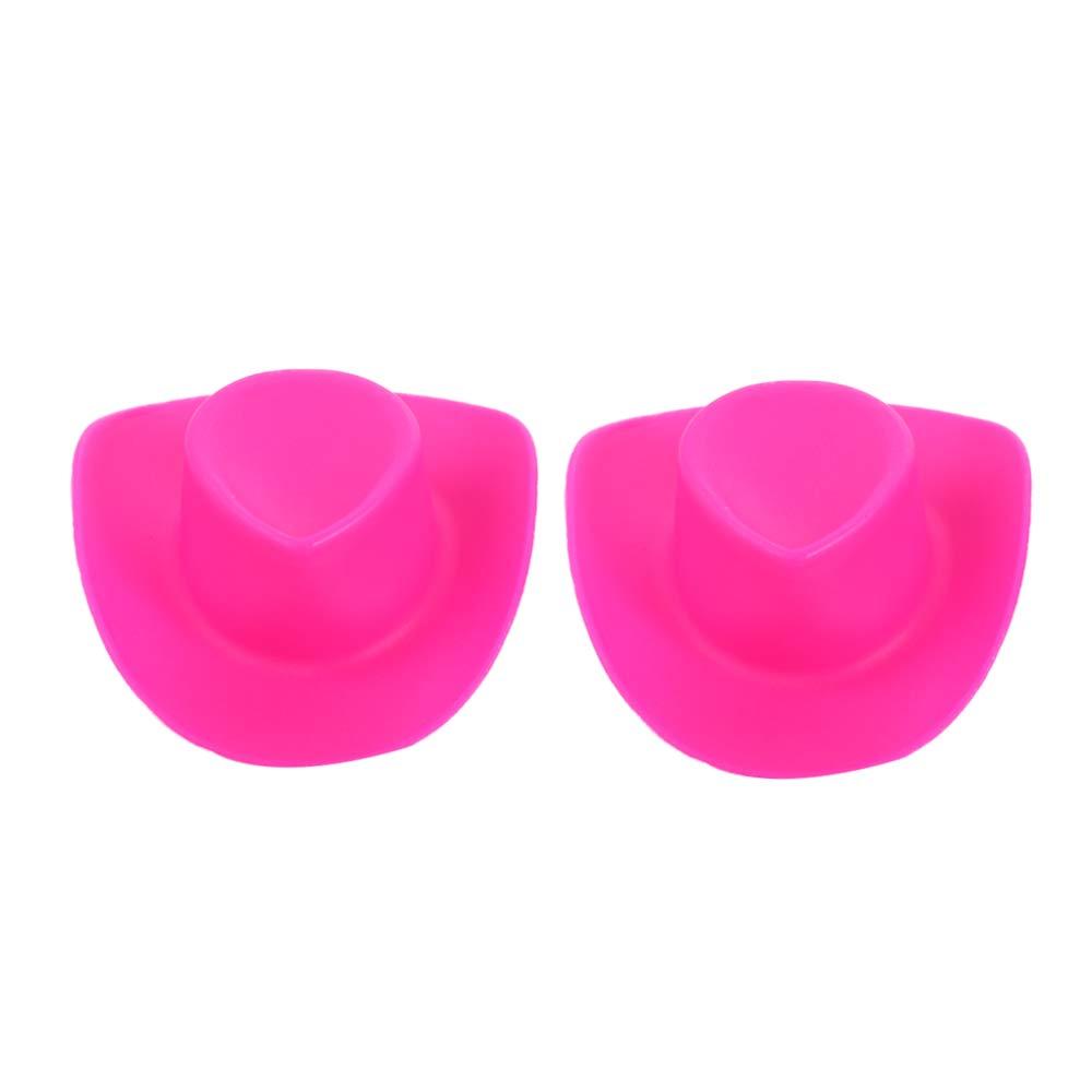 Kids Gift For Girls Pink Kids Toys Miniature Doll Cowboy Hat Cowgirl Doll Hat Mini Hat Doll Cap