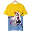 Summer Fashion Women/Men's Casual Anime Hazbin Hotel Printed Cosplay Short Sleeve T-shirts