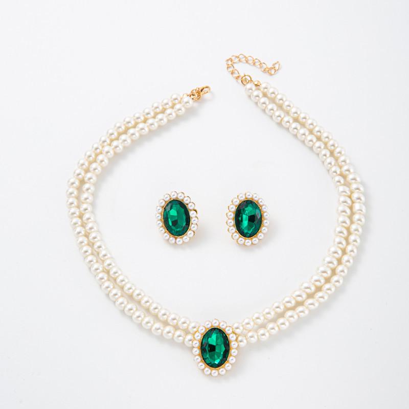 Sweetheart Bow Pearl Princess Necklace: Luxurious Ribbon Clavicle Chain for Girls