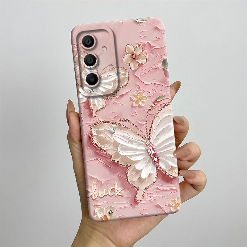 Sweet Soft Phone Case for Samsung Galaxy A15 A155 A156 4G 5G Fashion Cool Painted Cases Protection Back Cover Accessories Casing