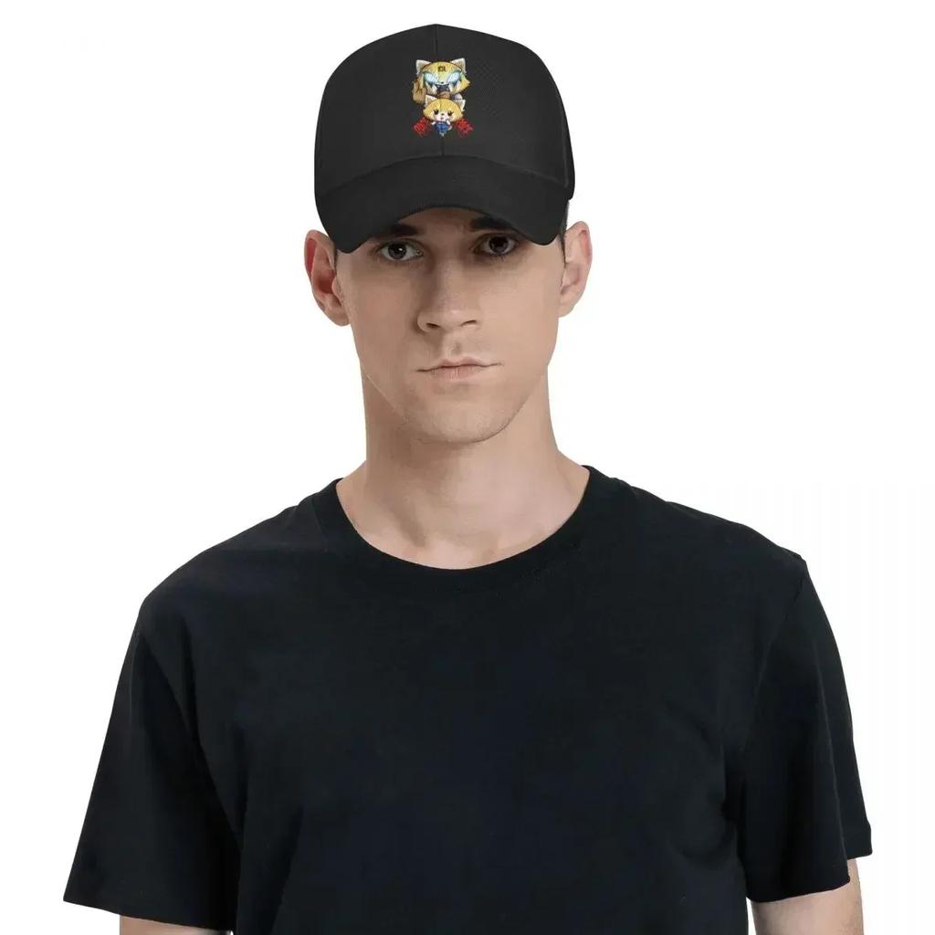 Fashion Unisex Heavy  Trucker Hat Adult Manga Aggressive Retsuko Adjustable Baseball Cap Men Women Outdoor