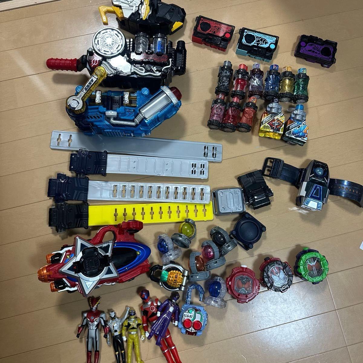 Б/у Kamen Rider DX Build Driver Полный набор Бутылок Пояс для трансформации Scrash Driver Kyuranger