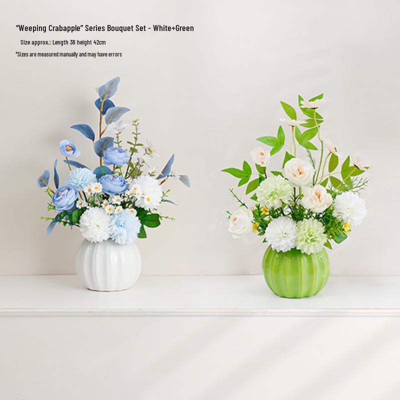 Nordic Style Artificial Floral Decoration for Home and Dining Table