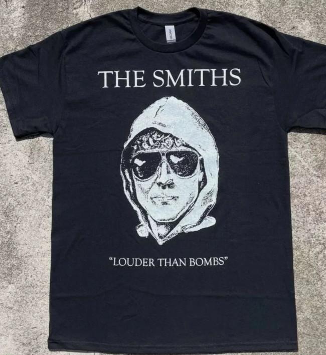 The Smiths Louder Than Bombs T-Shirt Music Band Rock Punk Metal Unisex T-Shirt M