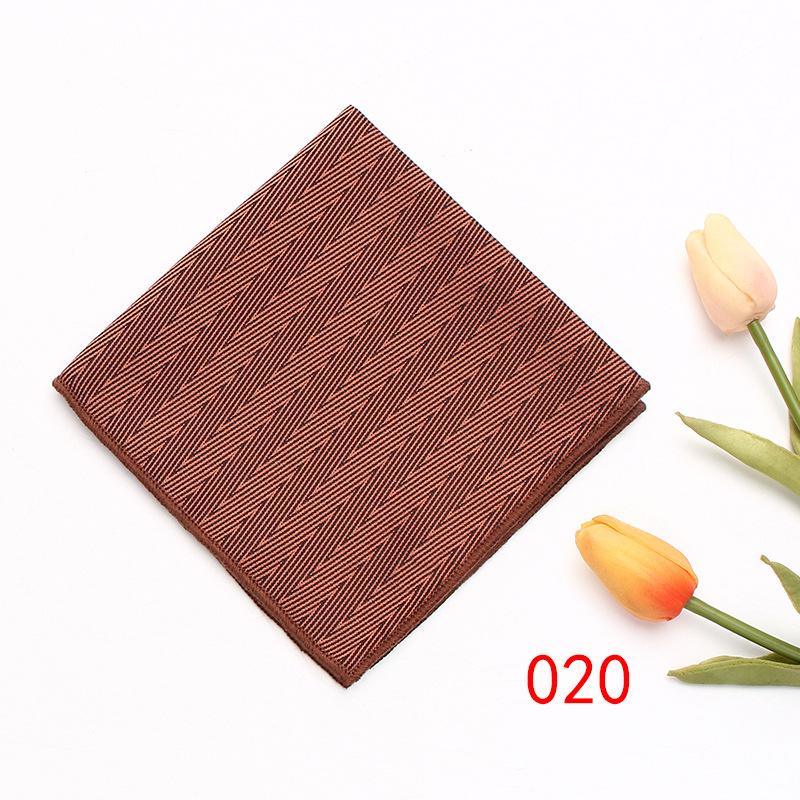 Men'S Business Suit Pocket Towel Pattern Wedding Chest Towel Handkerchief Banquet Small Square Towel Suit Accessories
