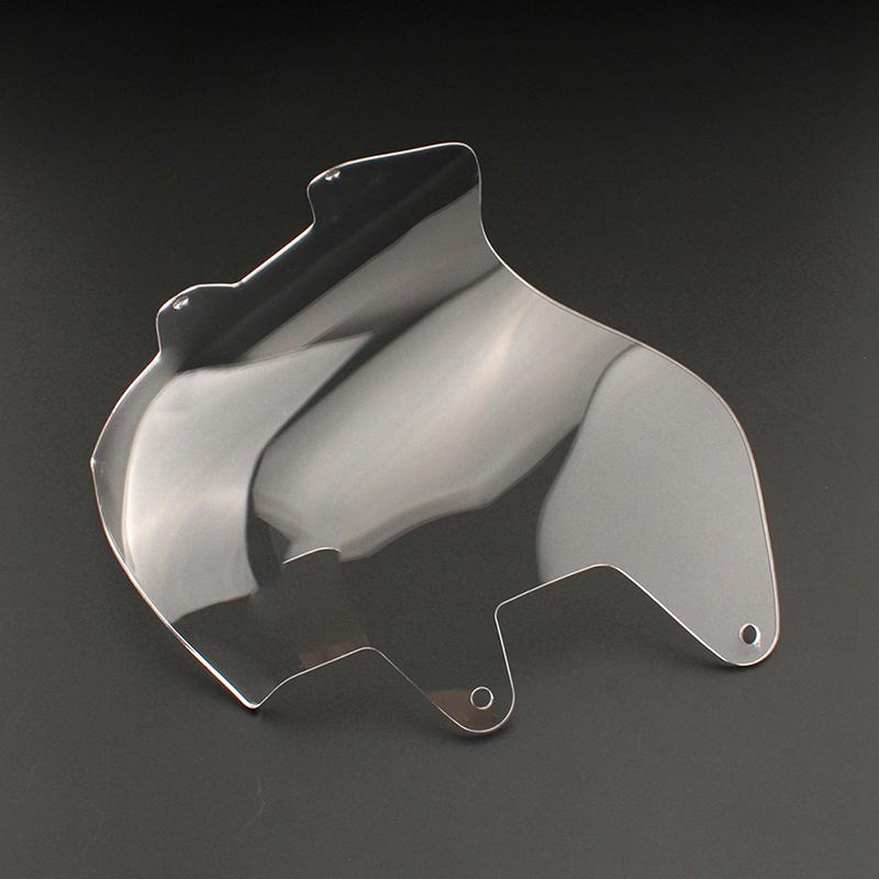 For Yamaha Tenere 700 2019 2020 2021 2022 Acrylic Front Headlight Protector Light Cover with Mounting Motorcycle Accessories