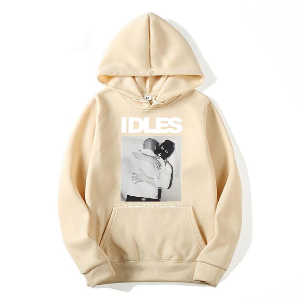 Idles Joy As An Act Of Resistance Black hoodies Band long sleeves