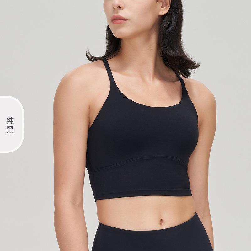 Women S Yoga Sports Bra Cross Back Shockproof Fitness Underwear