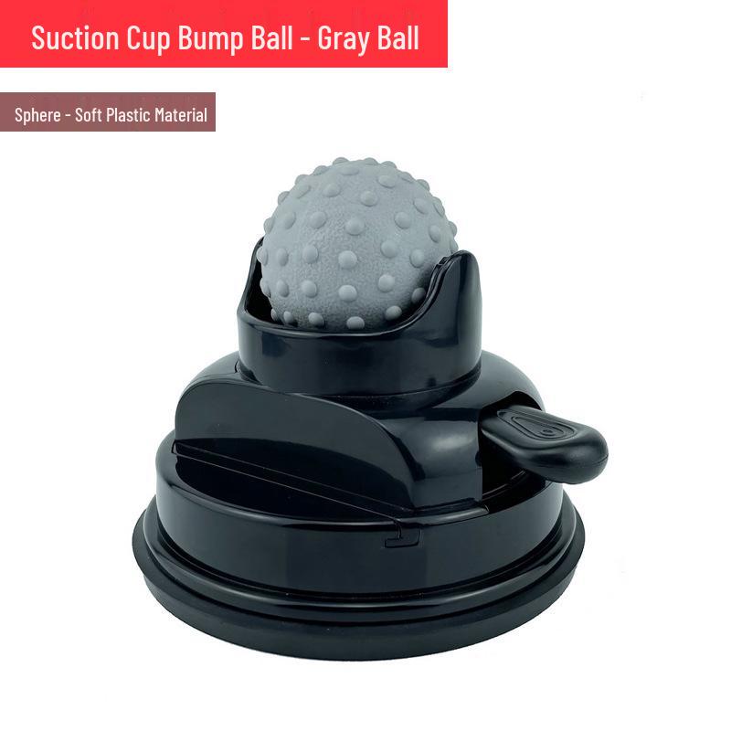 Suction Cup Fascia Ball with Protrusions: Roller Massager for Muscle Relaxation - Ideal for Shoulder, Neck, Back, Lumbar, and Sole.