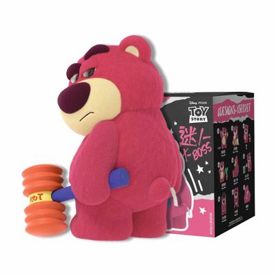 52TOYS X TOY STORY LOTSO The Charming Boss Series Blind Box Collectible Figure, 9cm, Flocked, Popular Character, Pre-painted, Gachapon Figure,