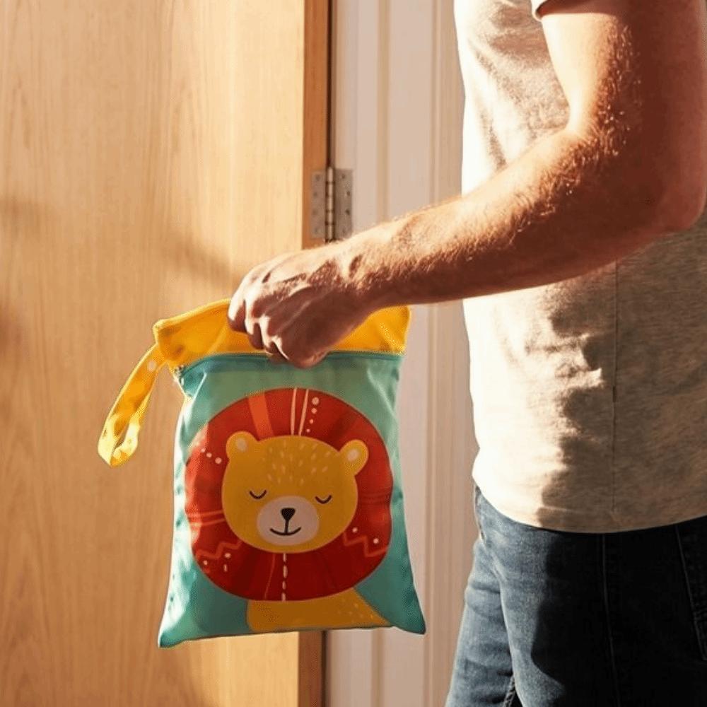 Cartoon Wet Dry Bag Waterproof Diaper Nappy Bag Cute Beach Bag  for Home