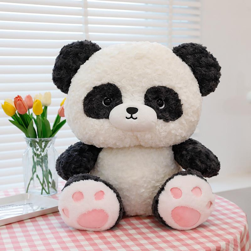 

Turn Into Panda Dog Plush Toy Cartoon Stuffed Animal Doll Decoration Kids Gift 30cm