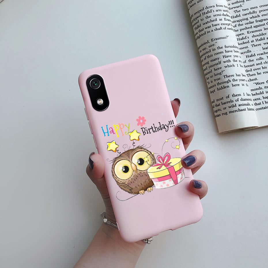 For Xiaomi Redmi 7A Case Daisy Sunflower Painted Soft Silicon Phone Back Cover Cases For Xiaomi Redmi 7A 7 A Redmi7A Case Fundas
