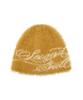 SECONDSALT Hairy Salt Lettering Logo Beanie (Care Salt)