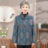 Season Women's Lapel Coat Year Old 0 Pack New Old Lady Top