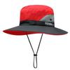 Womens UV Protection Wide Brim Sun Hats - Cooling Mesh Ponytail Hole Cap Foldable Travel Outdoor Fishing Hat