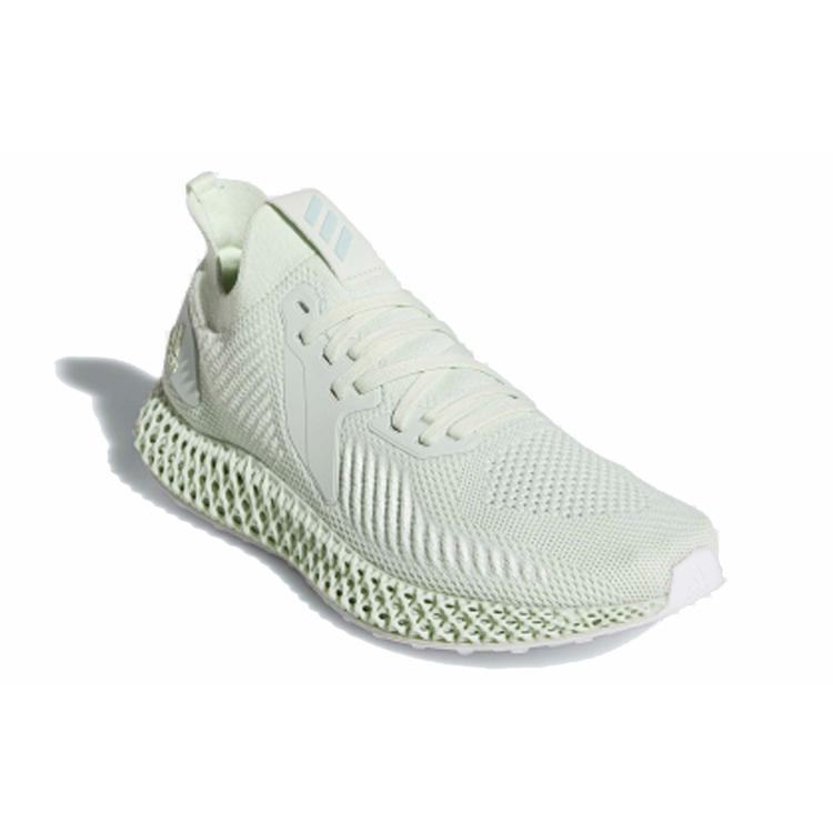 New Adidas Alphaedge 4D Parley White Aero Green EE5199