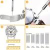 1 Set Watch Repair Tool Watch Link Band Slit Strap Bracelet Chain Pin Remover Adjuster Tool Kit for Professional Watchmak Tools