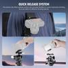 NEEWER GP67 Backpack Camera Clip Mount Square QR Quick Release Belt Strap Clamp Compatible Peak Design PD System DSLR Black
