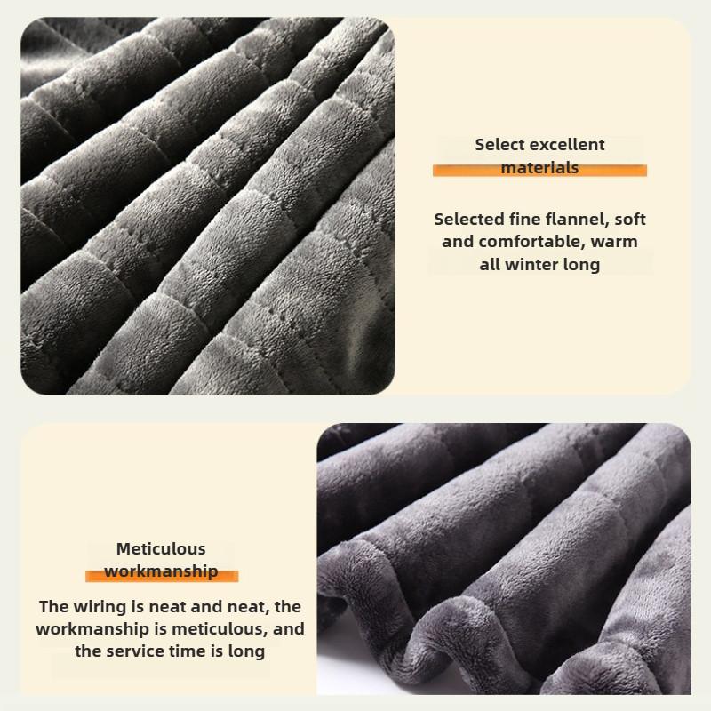 Washable Electric Heating Pad Portable Multifunctional Warm Electric Cover Blanket Winter Household Single Electric Blanket