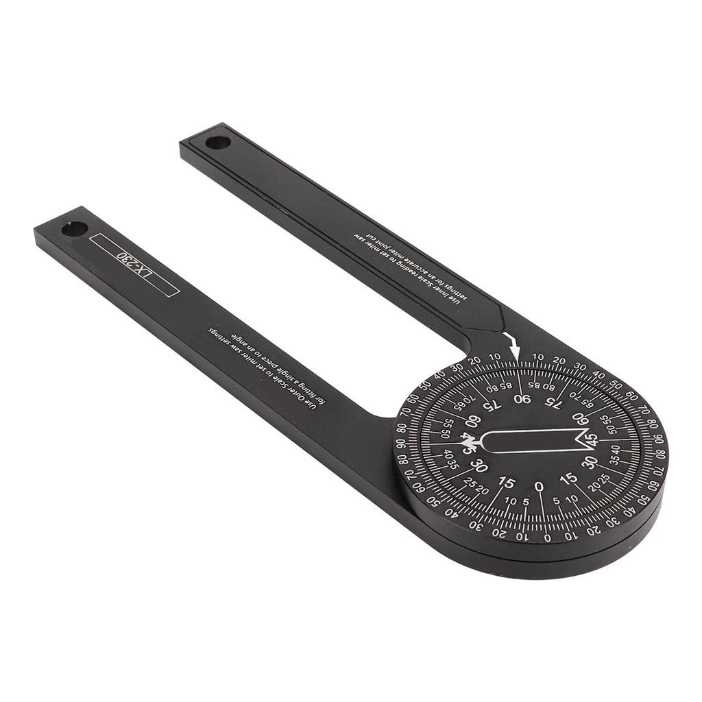 Úhelník pokosové pily 360 stupňů Hledač pokosových úhlů Dřevoobráběcí poziční úhelník