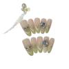 Clear Guava Spring Clear White Guava Smile Cat Eyes Color Gold Foil Sequins Wear Armor