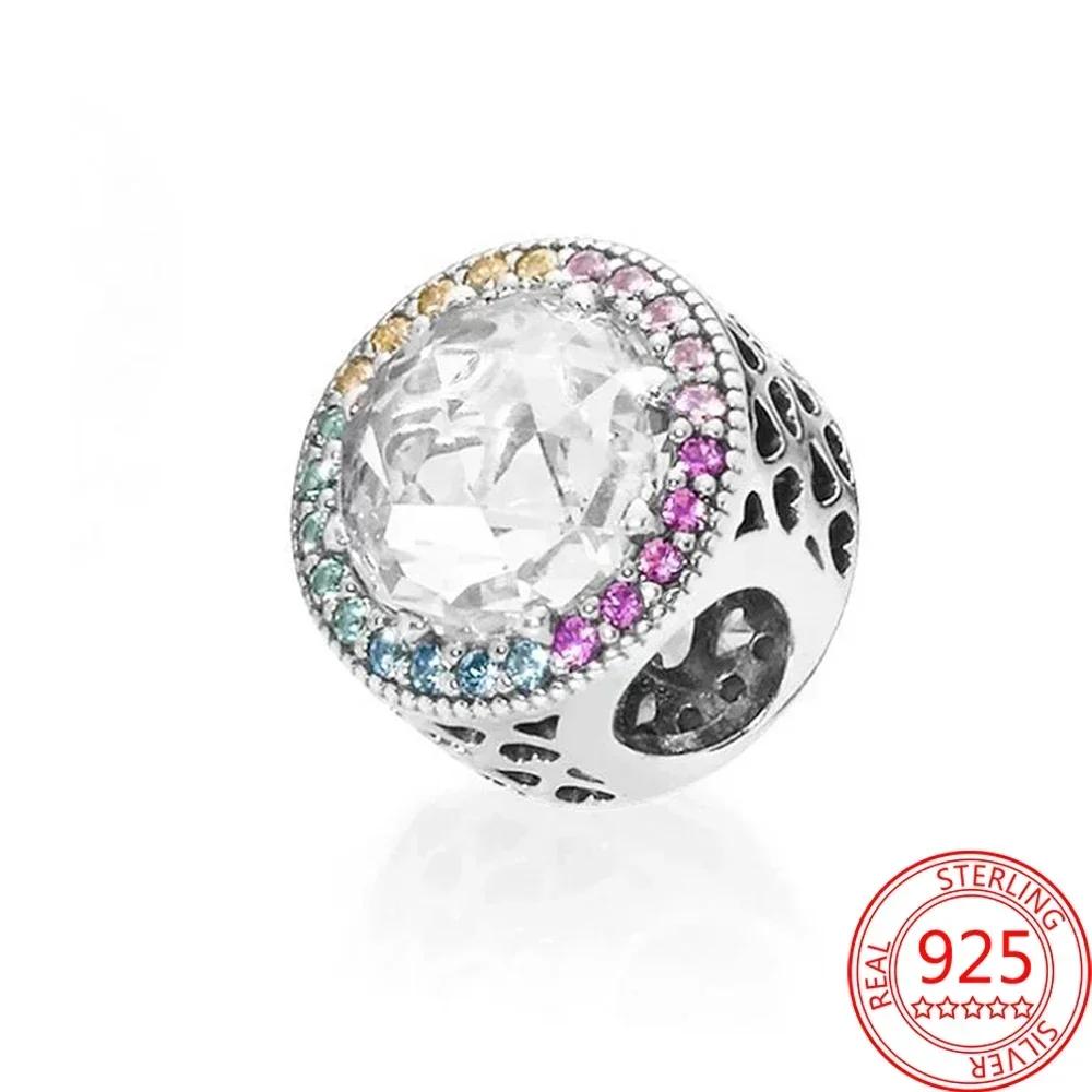 Perles en Verre de Murano Colorées Breloque Vague en Verre Perles en Verre Ondulé Charms S'adaptent aux Bracelets de Marque Bijoux en Cuivre pour Femmes Cadeau