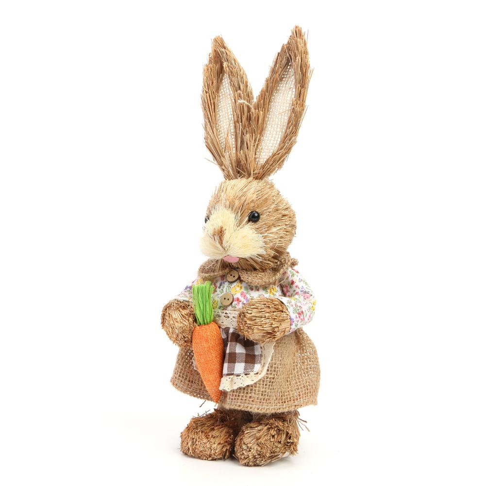 LF# Easter Bunny Ornament Art Crafts Cartoon Easter Ornament Vivid Photography P