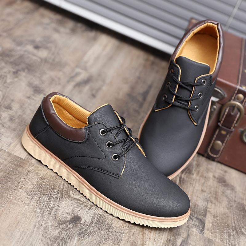 Scarpe casual con fondo antiscivolo in tinta unita da uomo Scarpe da guida traspiranti alla moda da uomo