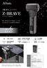 Estheair Electric IPX6 Shaver, 5-Blade, Waterproof, Washable, Rechargeable, Men's Shaver, G-Brave