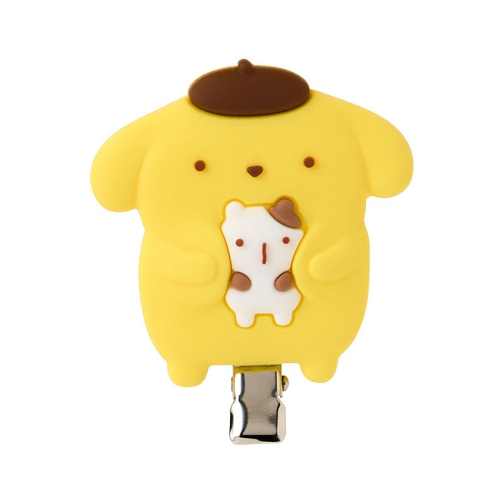 Sanrio Pompompurin Bangs Clip Set and Friendship PVC and Ages 3 and 613070 (Purin Muffin's Time) Steel, Up,