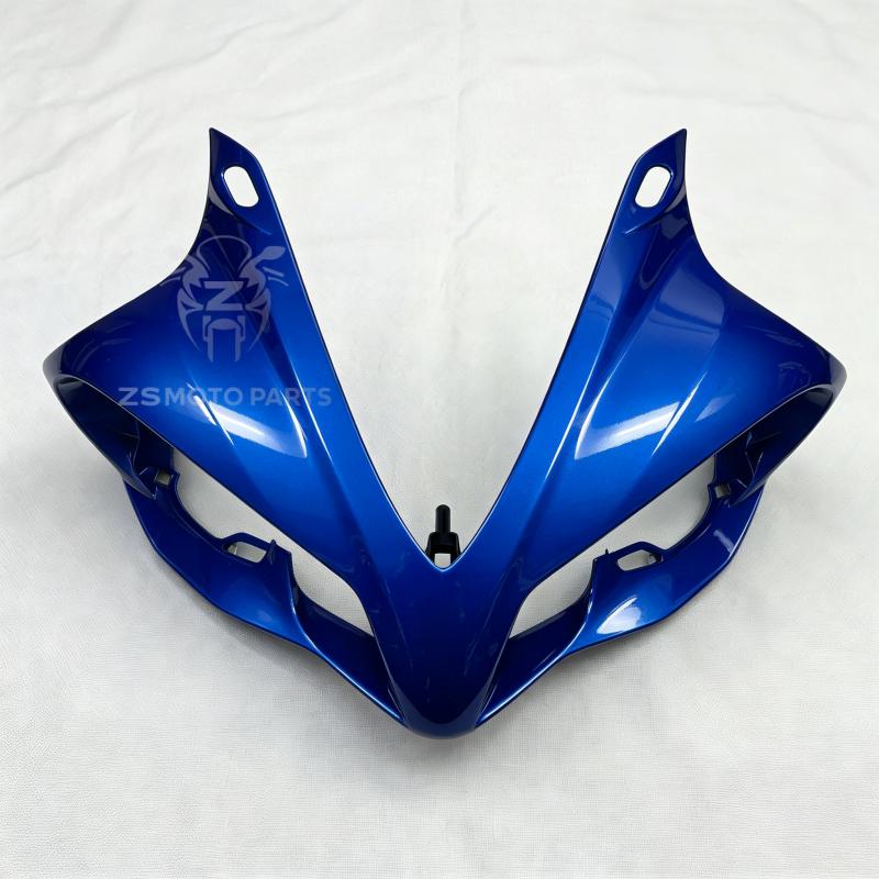Fit For YAMAHA YZF-R1 R1000 2007 2008 Upper Front Nose Fairing Headlight Cover Cowl Motorcycle Accessories