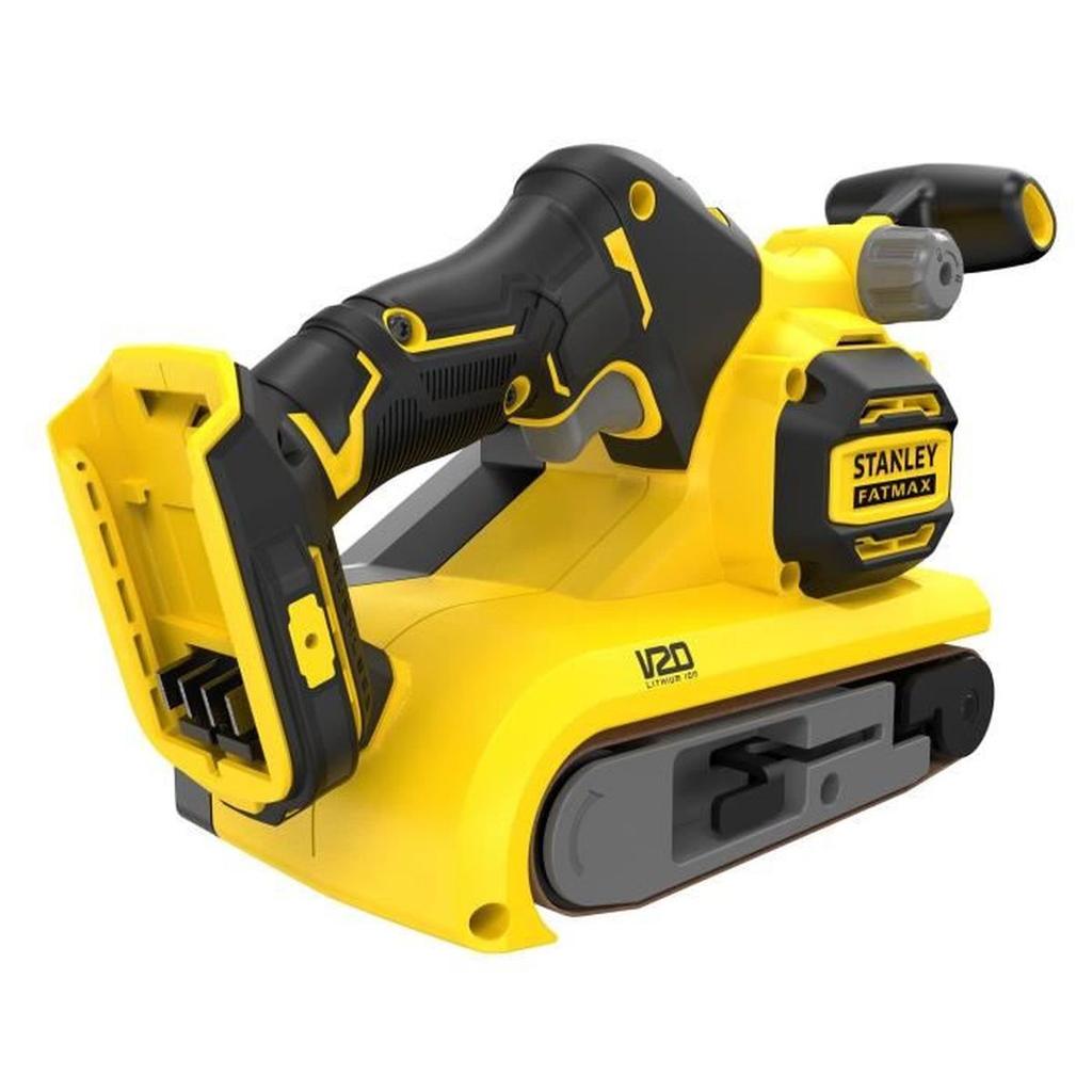 Ponceuse a bande sans fil - 18V - STANLEY FATMAX V20 - SFMCW223B-XJ - 76 mm x 457 mm - sans batterie