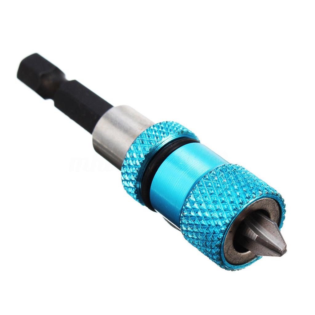 Buy Dagu Adjustable 1/4'' Hex Screw Depth Bit Holder Driver Magnetic ...