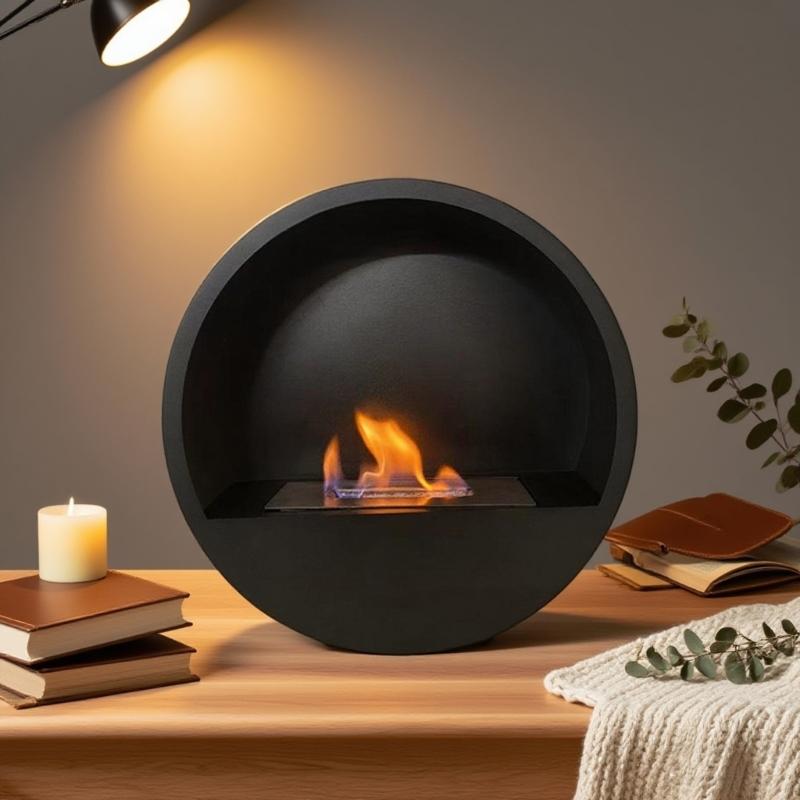 Alcohols Fireplaces Heater Quick Assembly Contemporary Room Fireplaces Energy Efficient Heater for Living Room Decoration