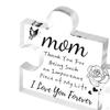 Mother's Day Gift From Daughter And Son, Gift, Creative Decorative Acrylic Sign,