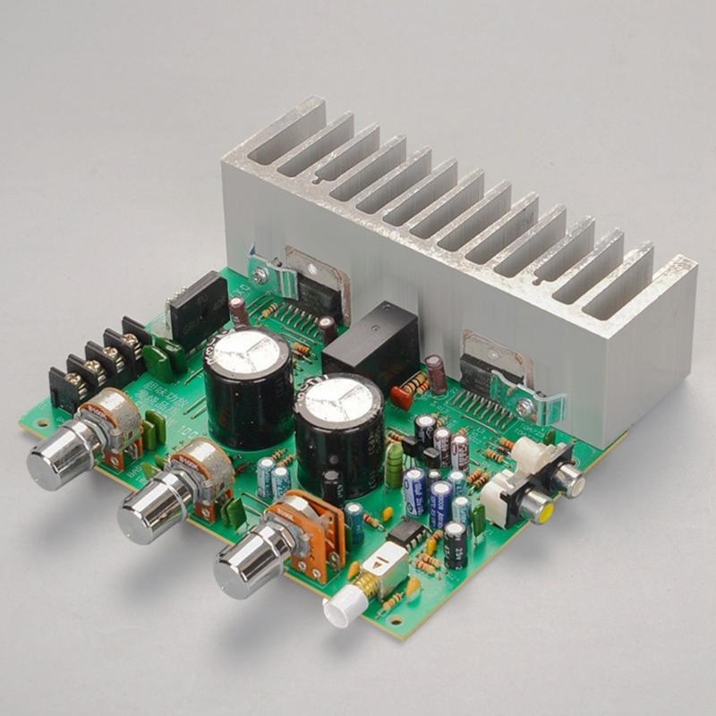 TDA7293 2Channel 100W+100W Highly Power Amplifiers Board Power Wire AC18v35V Amplifiers Module for Home Sound Setups