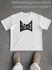 Oversized T-shirt with a Blessed Print