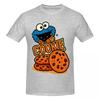 Cookie Monster Sesames Streets Retro T Shirts Graphic Y2k Pops Quality Unisex Wounisex T Shirts Clothes