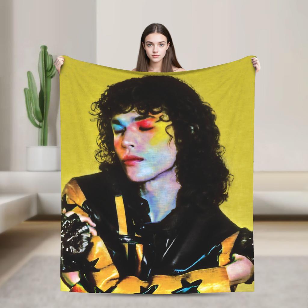 Conan Gray Wishbone Decke Amerikanischer Sänger Reisebüro Flanell Überwurfdecke Für Schlafzimmer Warme Tagesdecke Geburtstagsgeschenk