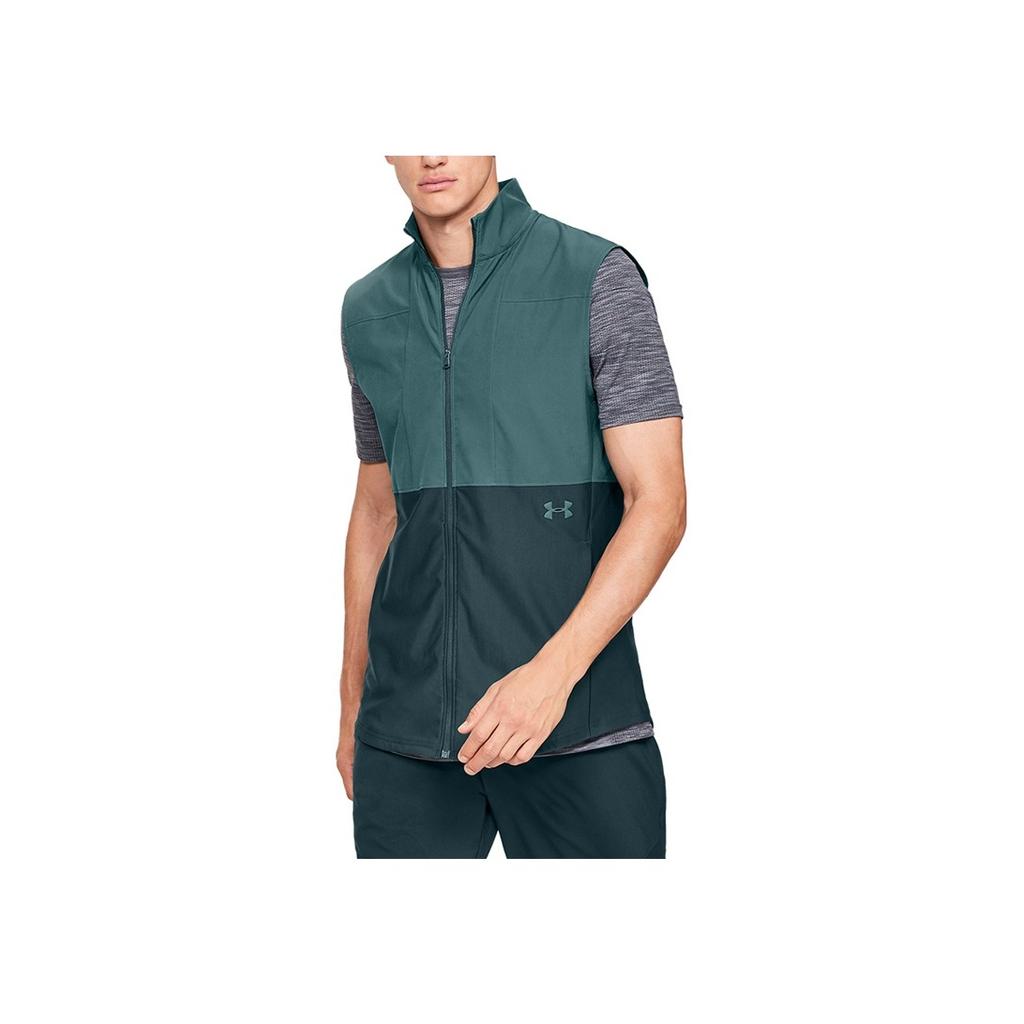 Under Armour Sports Training Vest Men Tops Green 1327655-416