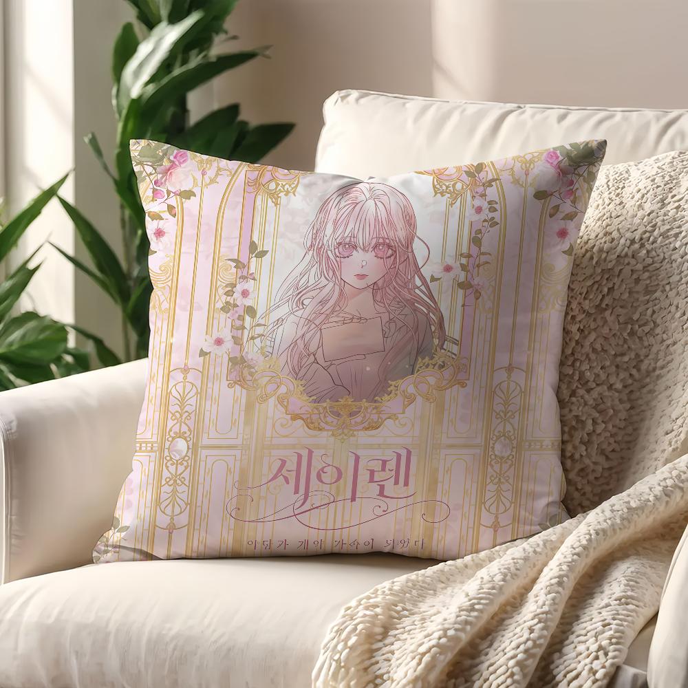 Becoming the V-Villains Family cushion cover Home Office Coffee Pillow Sofa Printing Decoration Room Shop Car Nordic Simplicity