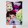 Cartoon S-Steven Universe-e Wurf Dicke Komfort Flanell Steppdecke, Mehrzweckgebrauch Innen Außen Tägliches Nickerchen