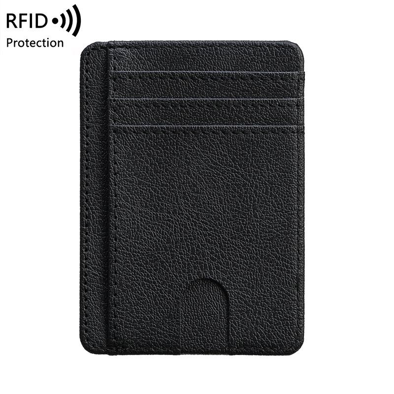 Portafoglio Antimanomissione RFID con Slot per Airtag