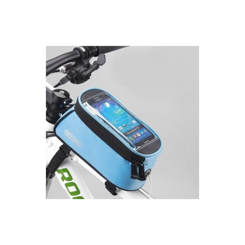 Mountain Bicycle Front Tube Bag With Touch Screen For Cycling Enthusiasts
