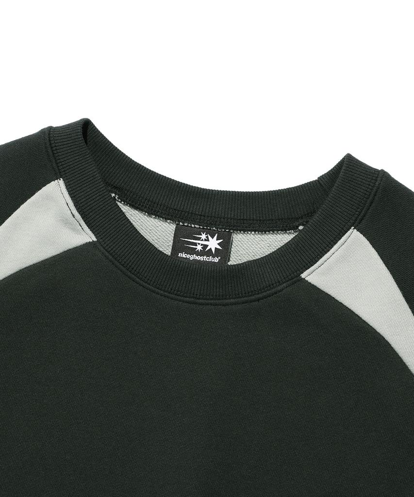 NICEGHOSTCLUB Sporty Line Sweatshirts_Black(Ng2Efum440A)