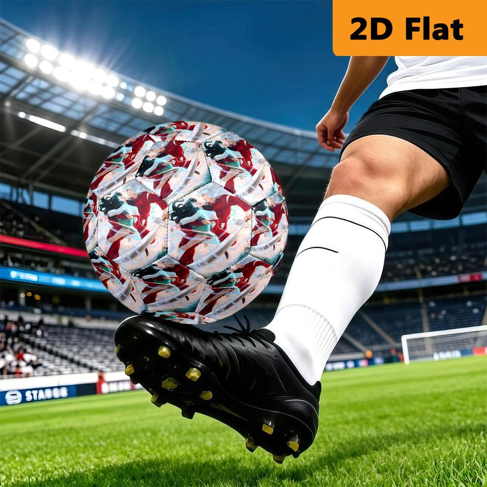 Night Market Glow Football Suitable for Both Training and Competition Very Elastic Wear-resistant and Slip-resistant No. 5 Football Training Football