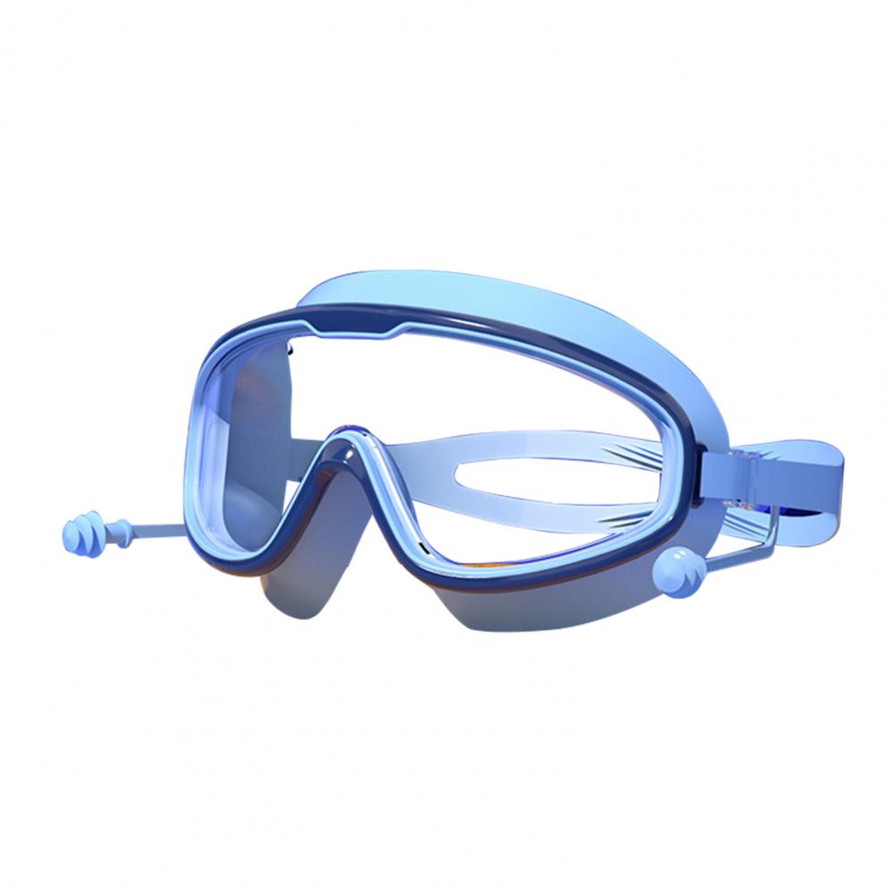 Goggles Youth Swim Goggles with Earplug Anti Leakage Anti Fog Uv for Kids 3 15 Years Old Silicone Diving for Boys