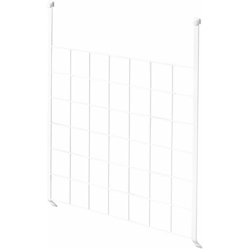 Yamazaki Tower Range Hood Mesh Panel, White, Approx. 52cm W x 3cm D x 57cm H, Kitchen Tool Storage, Separate Storage Parts Available (Product Number: