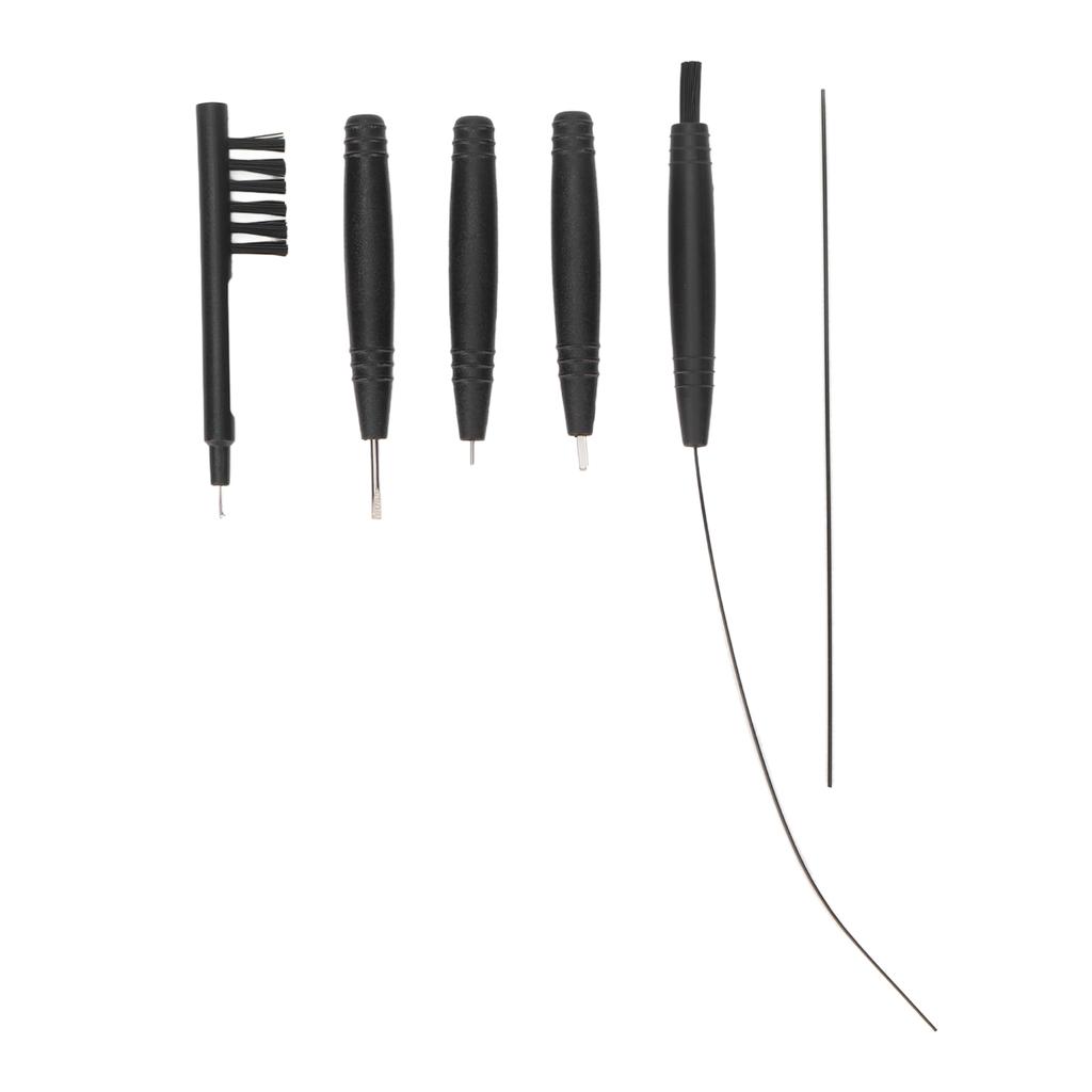 8pcs Hring Amplifier Clning Tools rwax Removal Lightweight Complete Professional Brush Set